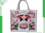 Túi Vải Đay - Linen Nón Lá