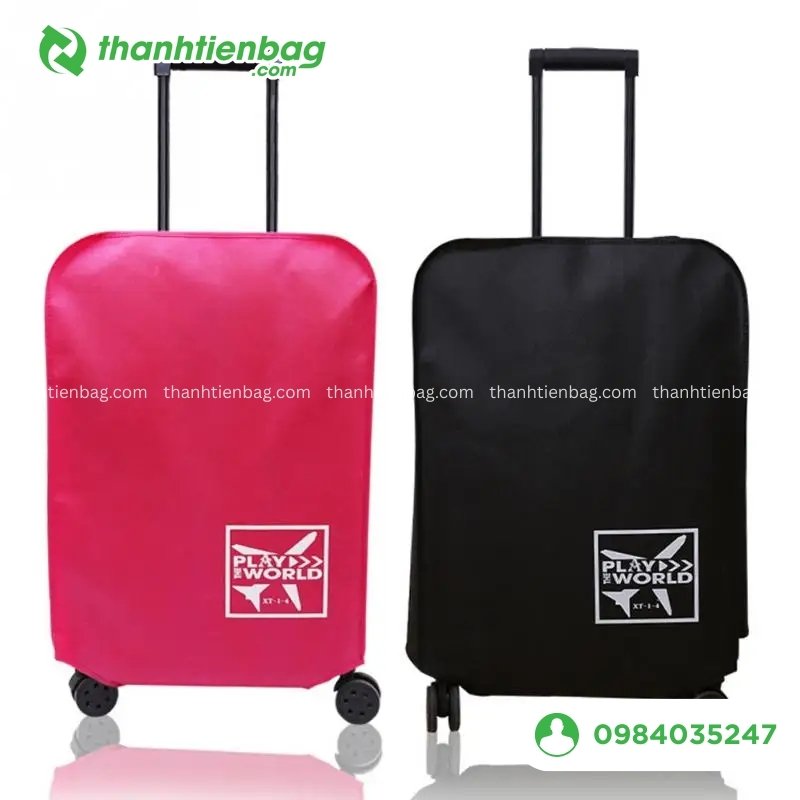 mẫu túi vải bọc vali 2