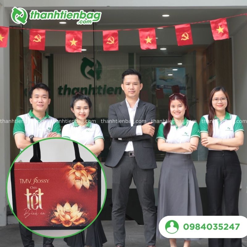 Địa chỉ may túi vải đay quà tặng tết