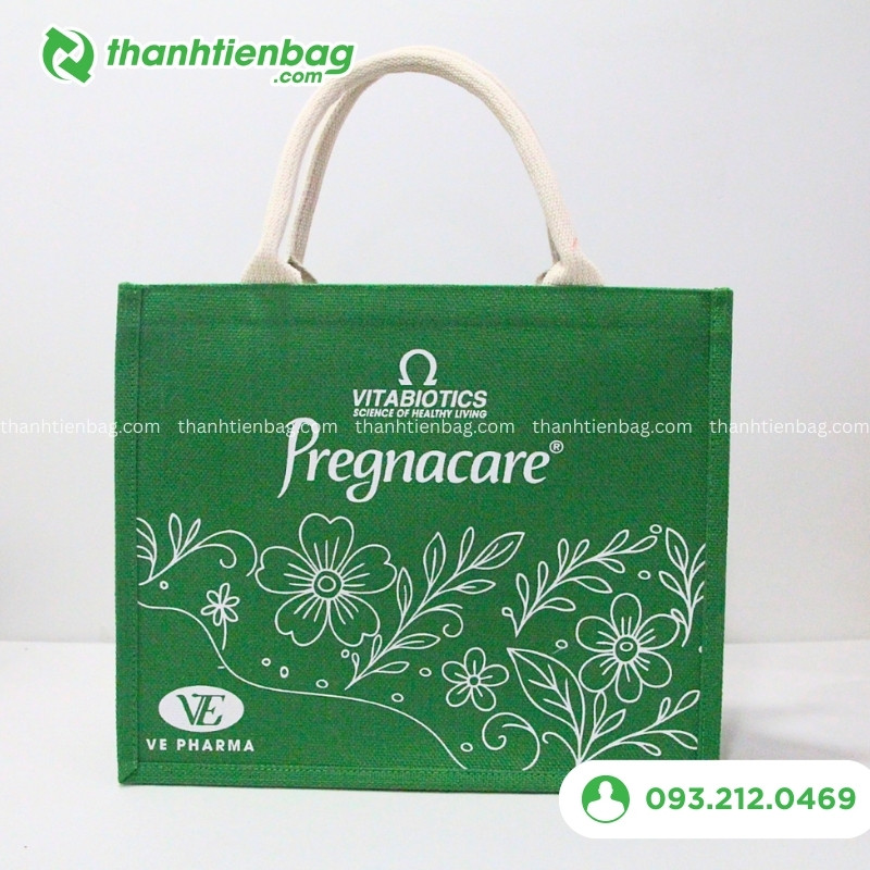 Mẫu túi vải đay dược phẩm đẹp 3