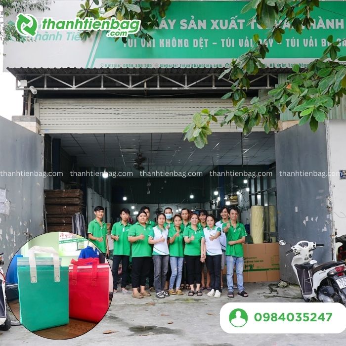 xưởng may túi vải giữ nhiệt dã ngoại