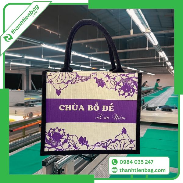 Túi Vải Đay Phật Giáo