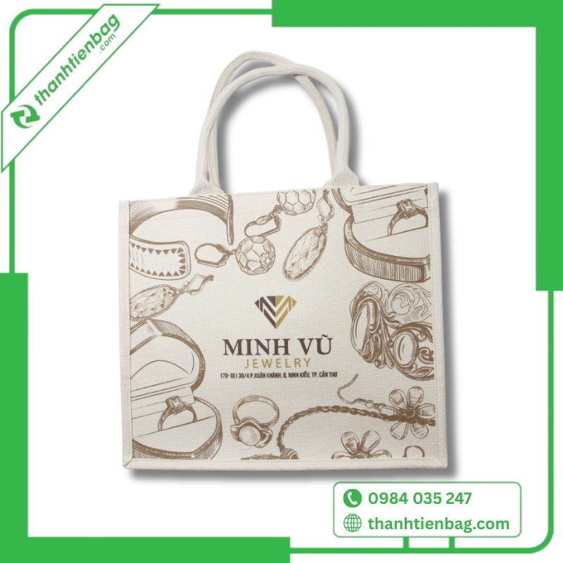 Túi Vải Linen Cửa Hàng Trang Sức